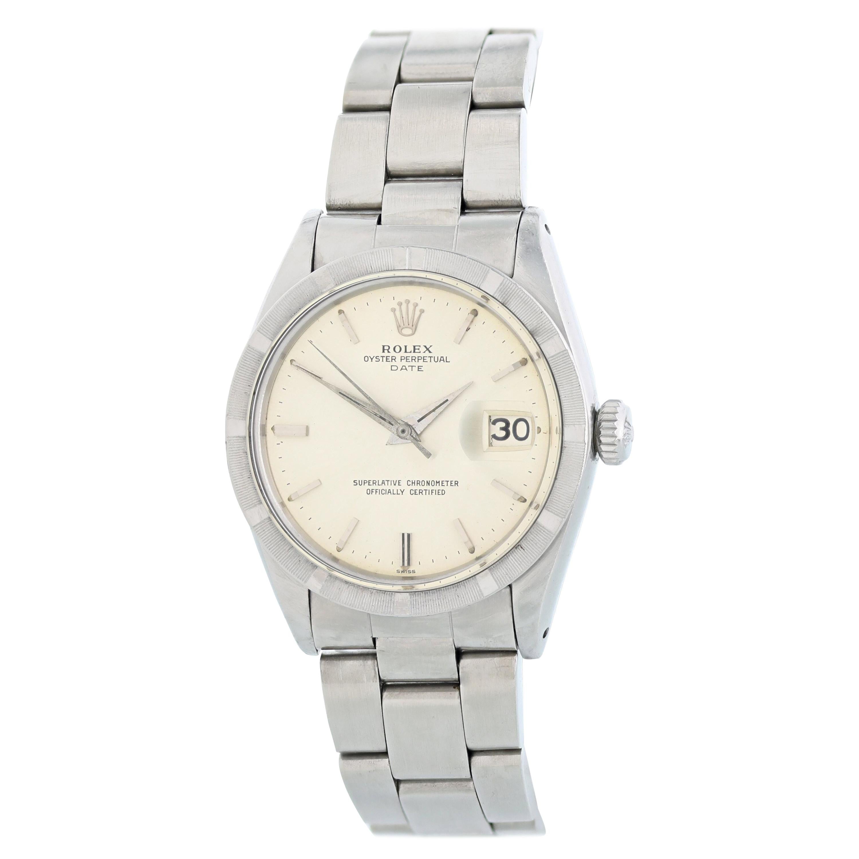 Rolex Oyster Perpetual Date 1501 Vintage Men's Watch