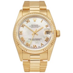 Rolex Datejust 31 18k Yellow Gold 68278