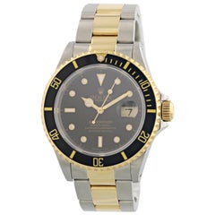 Rolex Oyster Perpetual Submariner Date 18 Karat 16613 Men's Watch