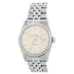 Vintage Rolex Oyster Perpetual Datejust 16234 Stainless Steel