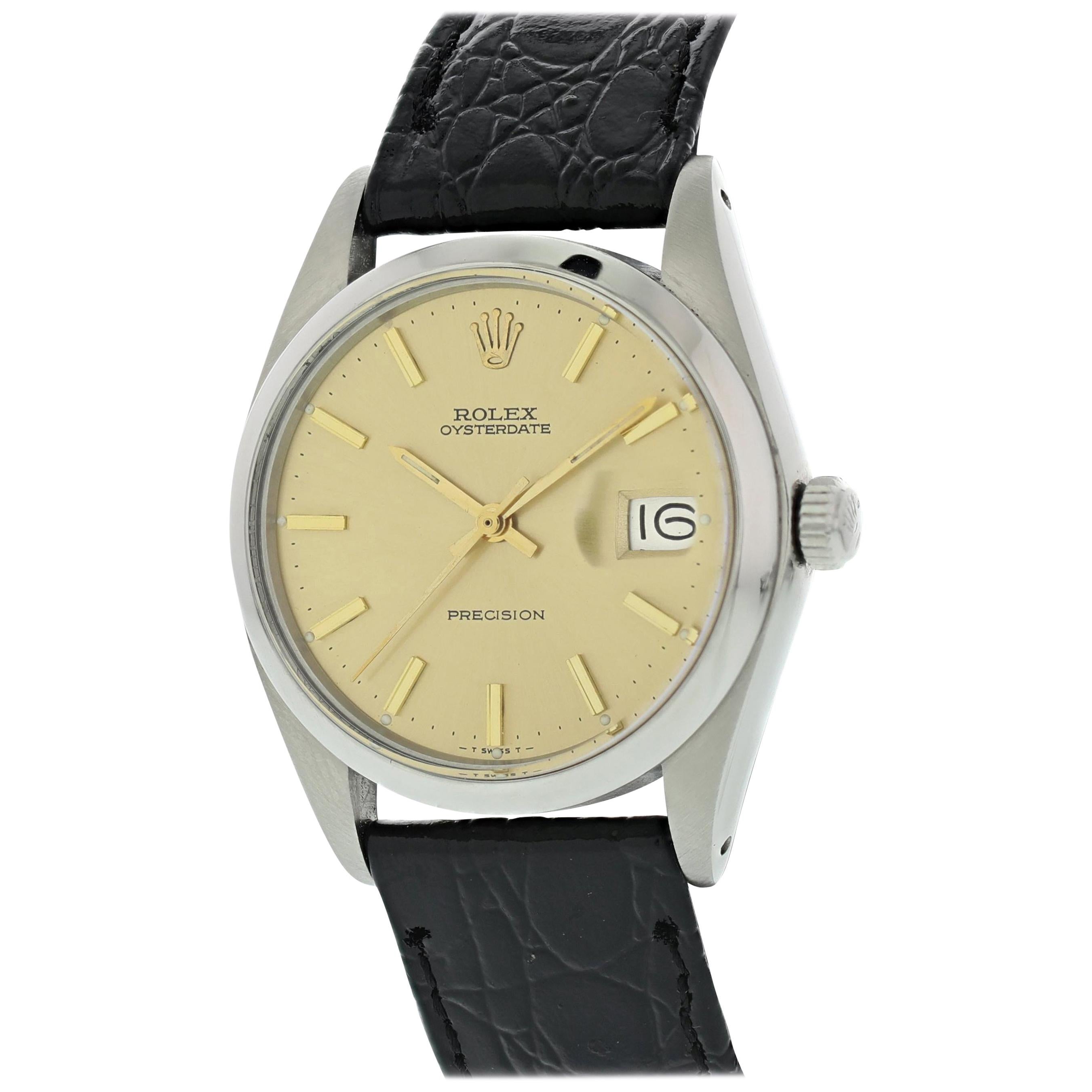 Rolex Oysterdate Precision 6694 Men's Watch