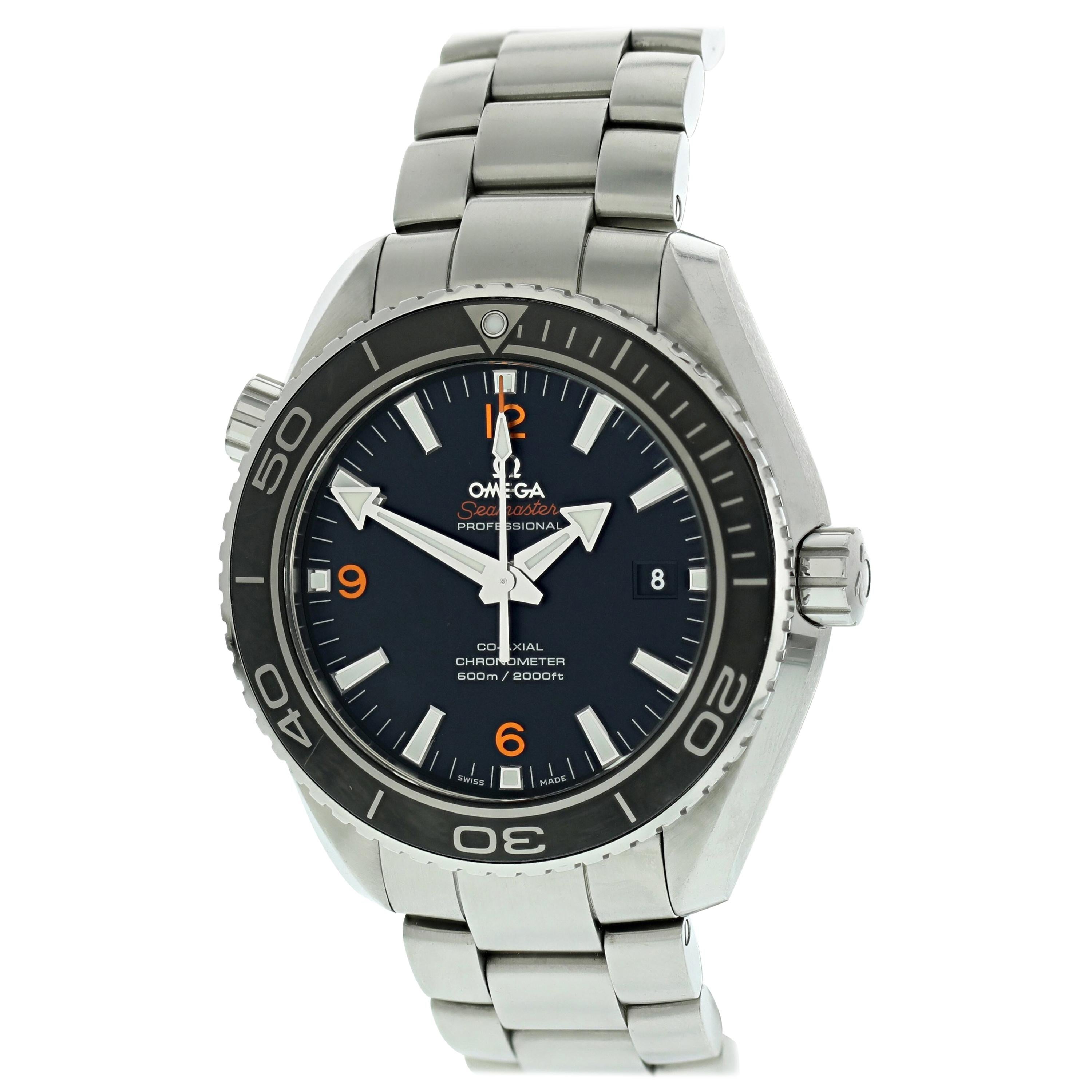 Omega Seamaster Planet Ocean 232.30.46.21.01.003 Co-Axial Men’s Watch For Sale