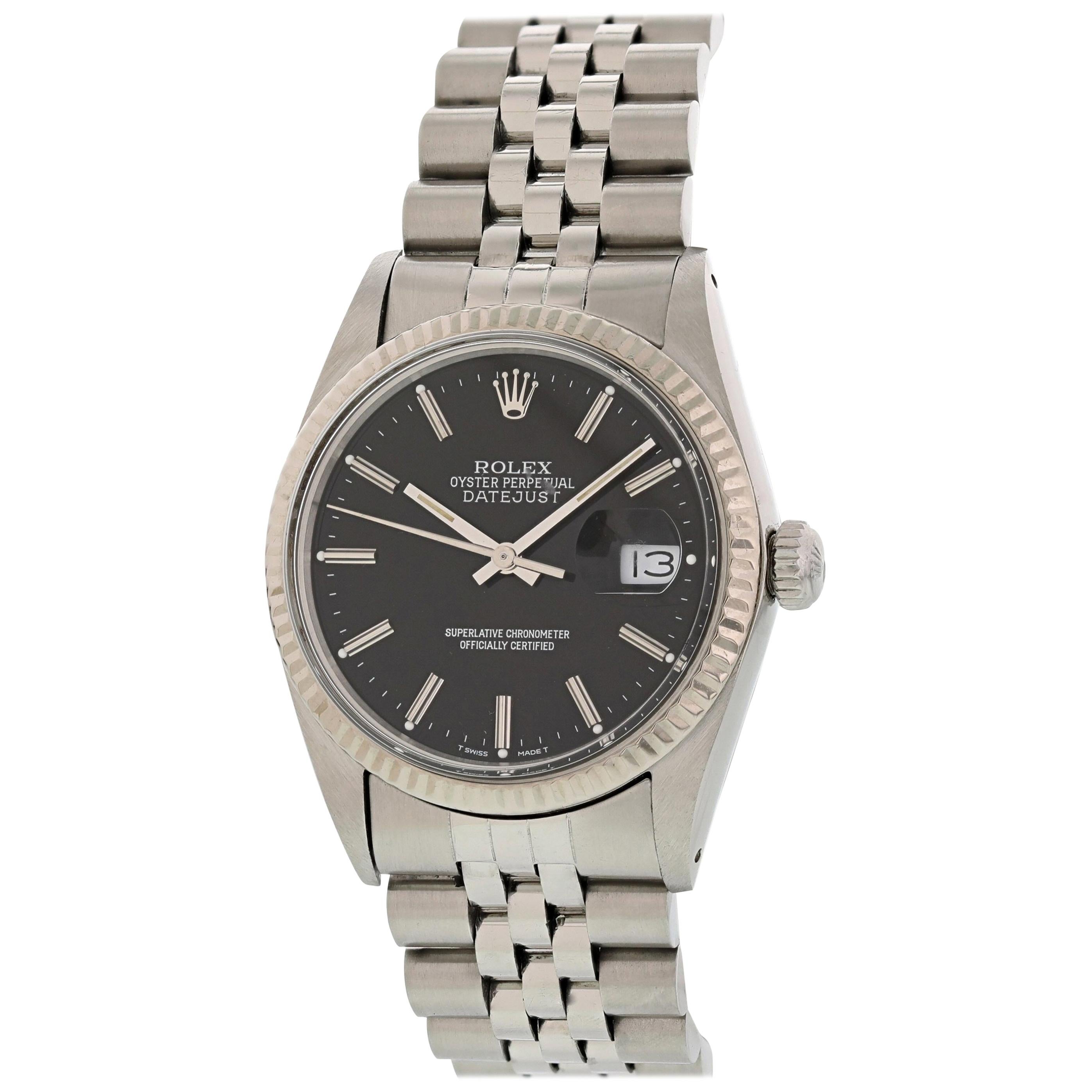 Rolex Datejust 16014 Men's Watch For Sale