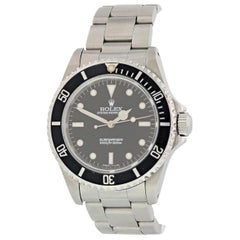 Retro Rolex Oyster Perpetual Submariner 14060 No Date Men's Watch