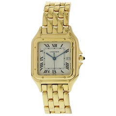 Cartier Panthere Large W25014B9 18 Karat Yellow Gold Watch