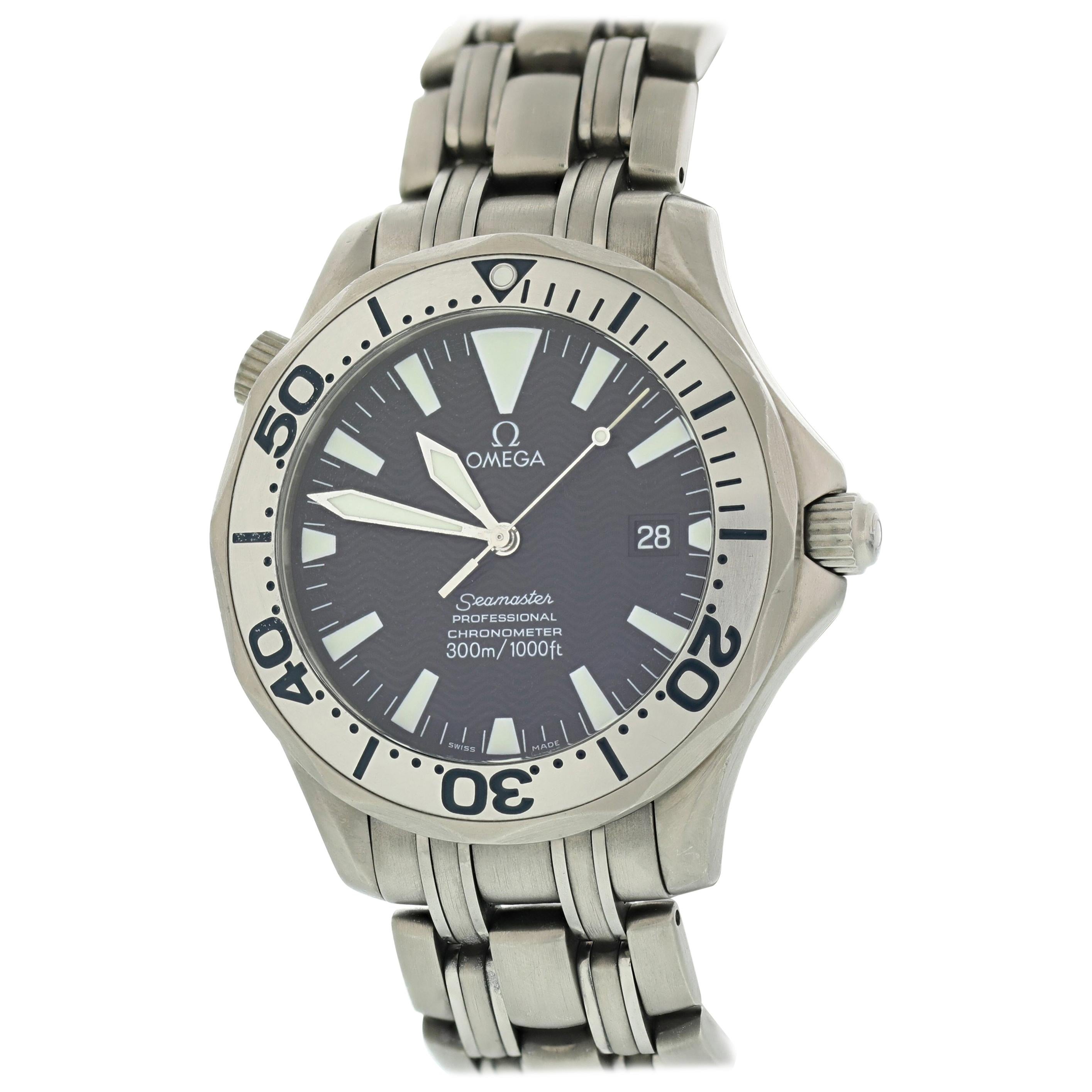 Omega Seamaster Professional 2231.80 Titanium Men’s Watch im Angebot
