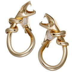 Boucheron Yellow Gold Snake Clip-On Earrings