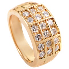 Mauboussin Diamond Yellow Gold Band Ring