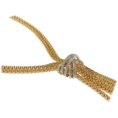 Fope Gioielli Rope Pave Diamond Necklace