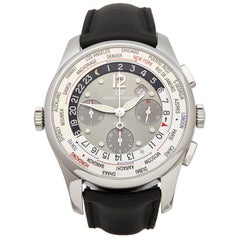Girard Perregaux WWTC FTC World Time Stainless Steel 49805 Wristwatch