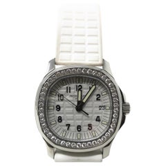 Patek Philippe Aquanaut Luce Pure White Ladies Stainless Steel & Diamonds Watch