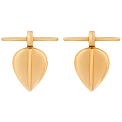 Maison Tjoeng Lazarus Gold Stud Earrings