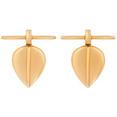 Maison Tjoeng Lazarus Gold Stud Earrings 