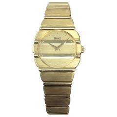 Ladies Piaget Polo 18 Karat Yellow Gold