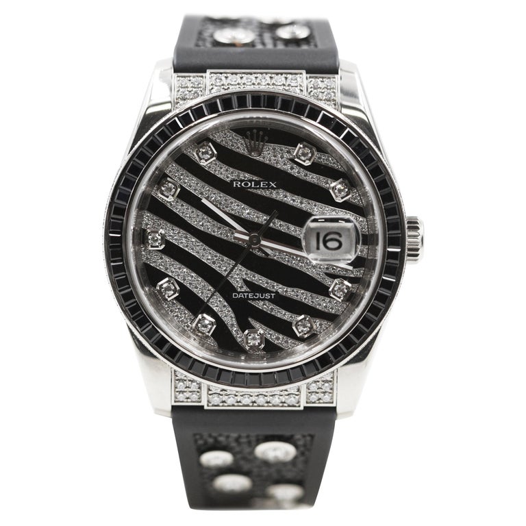 Rolex Zebra Special Edition, Royal Black 116199 Watch For Sale at 1stDibs |  black zebra rolex, rolex black zebra price, rolex zebra special edition  preis