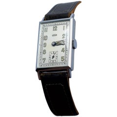 Rare Never Worn, Art Deco 1930s Swiss Tank Watch by Arsa