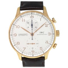 IWC Portugieser Chrono White Dial Watch