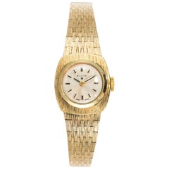 1960s Vintage Yellow Gold Elgin Women's Watch