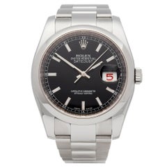 Rolex Datejust Stainless Steel 116200 Wristwatch