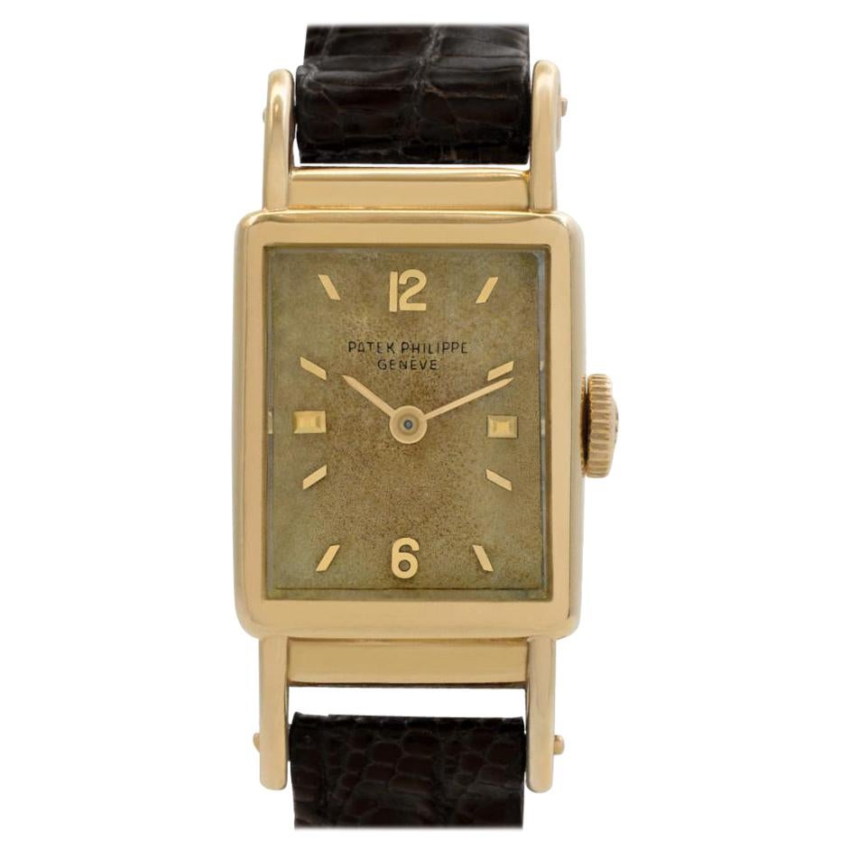 Patek Philippe Vintage 1945 3011 18k Ivory dial mm Manual watch - 'Certified Aut