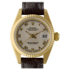 Rolex Datejust 69178 18 Karat Cream Dial Auto Watch, 'Certified Authentic'