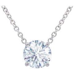 GIA Certified 2.06 Carat Diamond Pendant