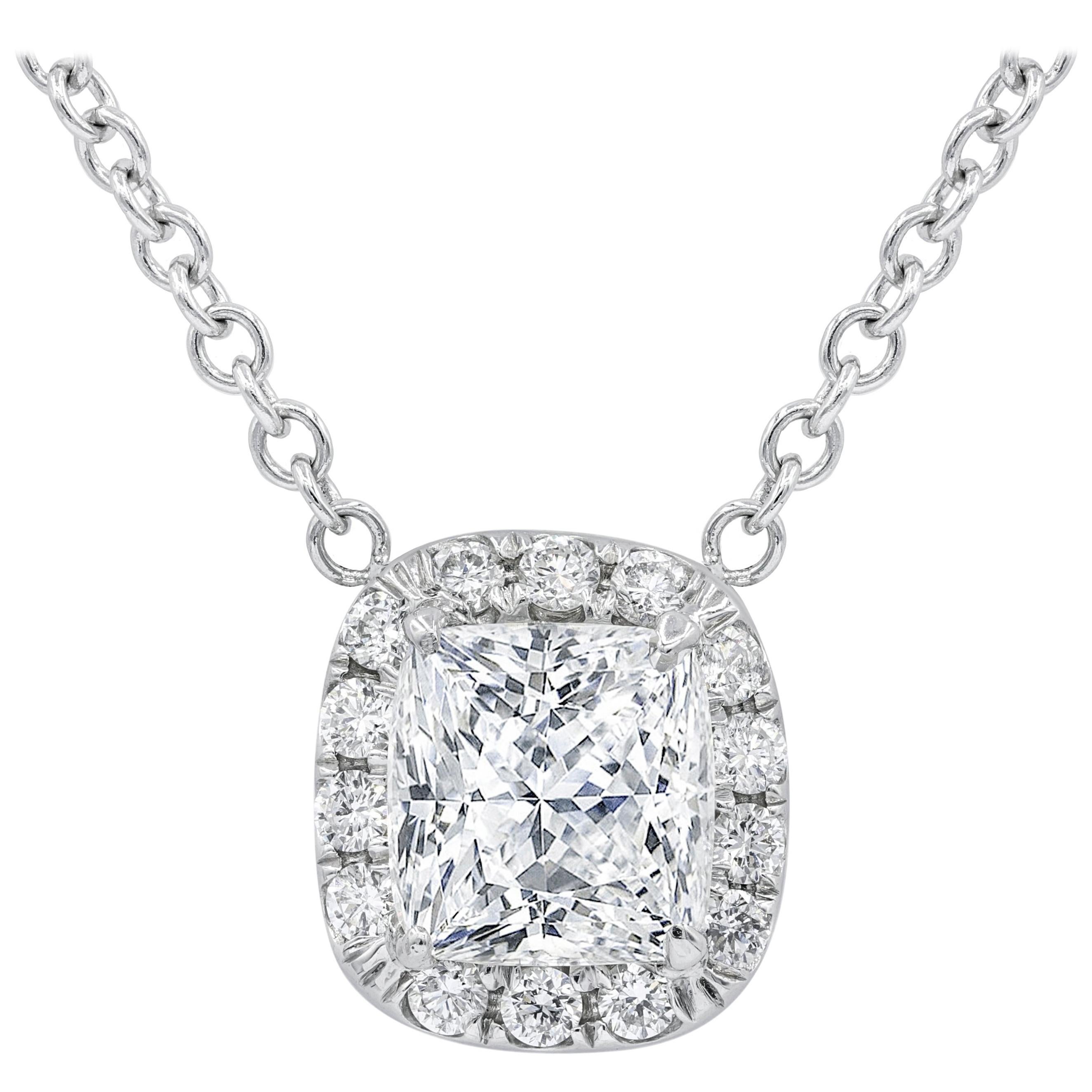GIA Certified 2.70 Carat Diamond Pendant
