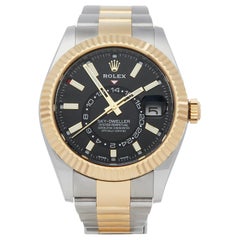 Used Rolex Skydweller Stainless Steel and 18K Yellow Gold 326933
