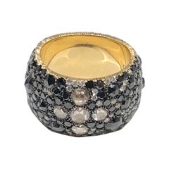 Caviar Diamond Band Set Ring, by Martyn Lawrence Bullard