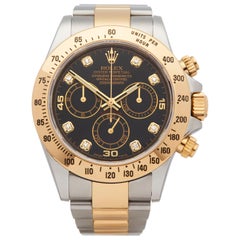 Rolex Daytona Stainless Steel And 18k Yellow Gold 116523