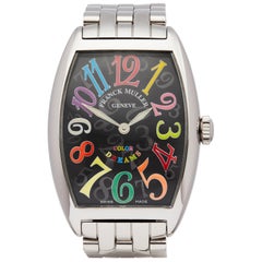 Franck Muller Cintree Curvex Colour Dreams Stainless Steel 2852QZ