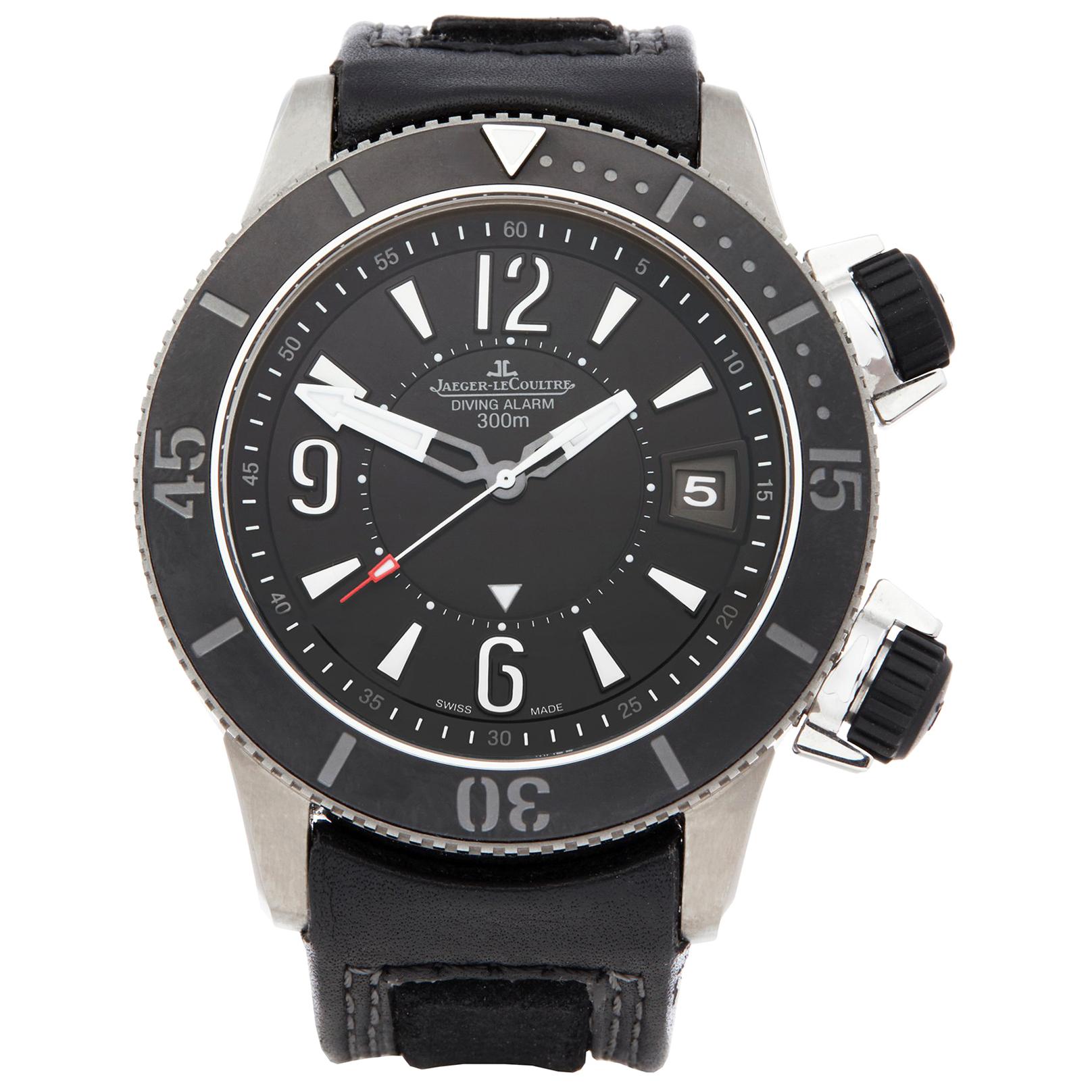 Jaeger LeCoultre Master Compressor us Navy Seals Titanium 160T96 Wristwatch
