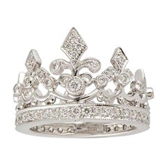 Garrard Diamond Crown Ring