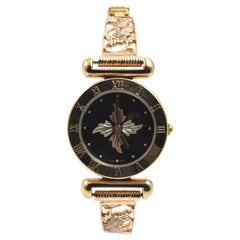 Black Hills Gold 10 Karat Yellow Gold Leaf Watch