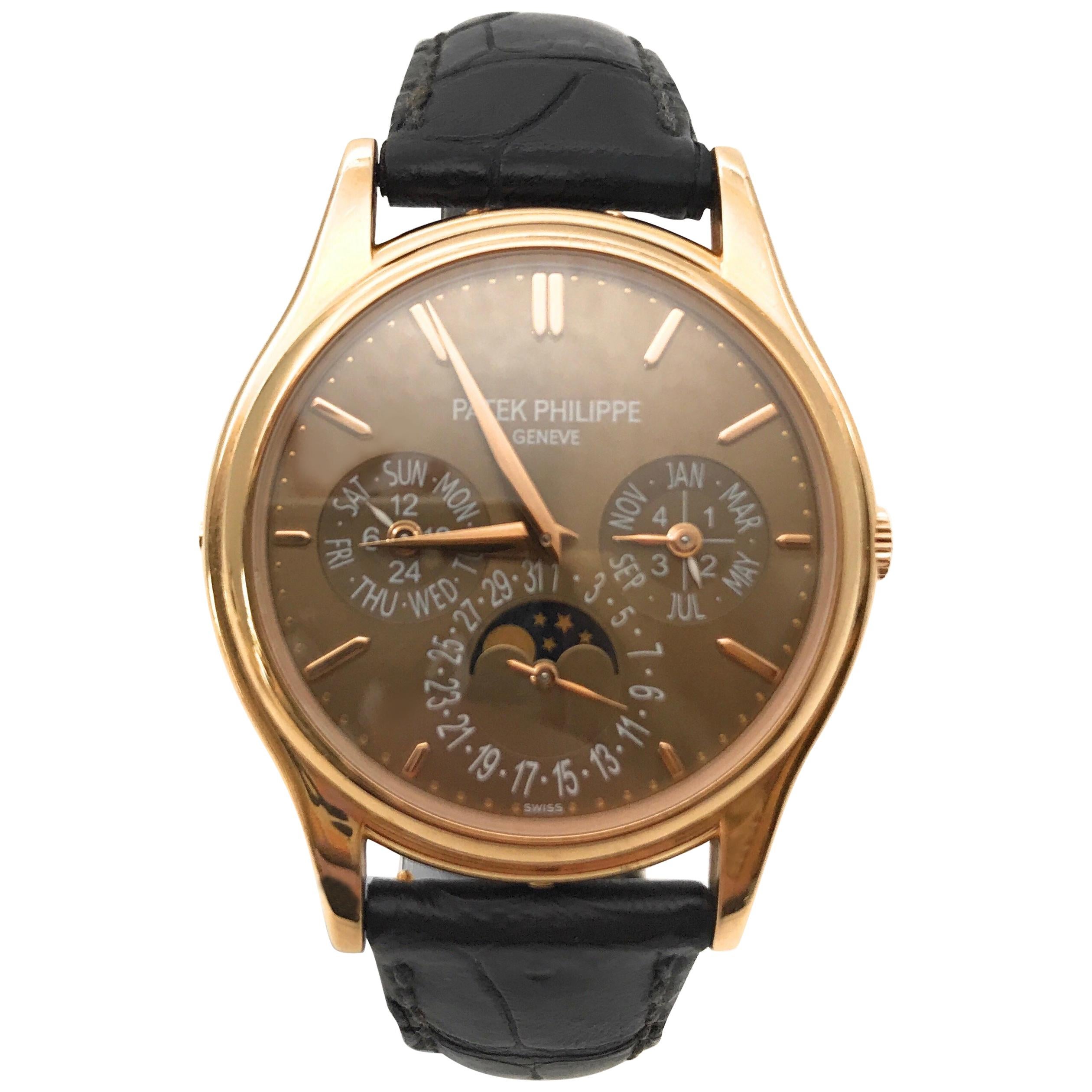 Patek Philippe 5140R Grand Complications Perpetual Calendar Watch For Sale