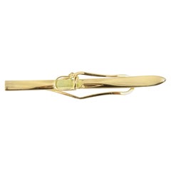 14 Karat Yellow Gold Ski Money Clip