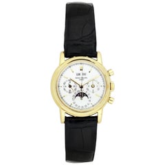 Patek Philippe Fine Yellow Gold Perpetual Calendar Chronograph with Moon Phases