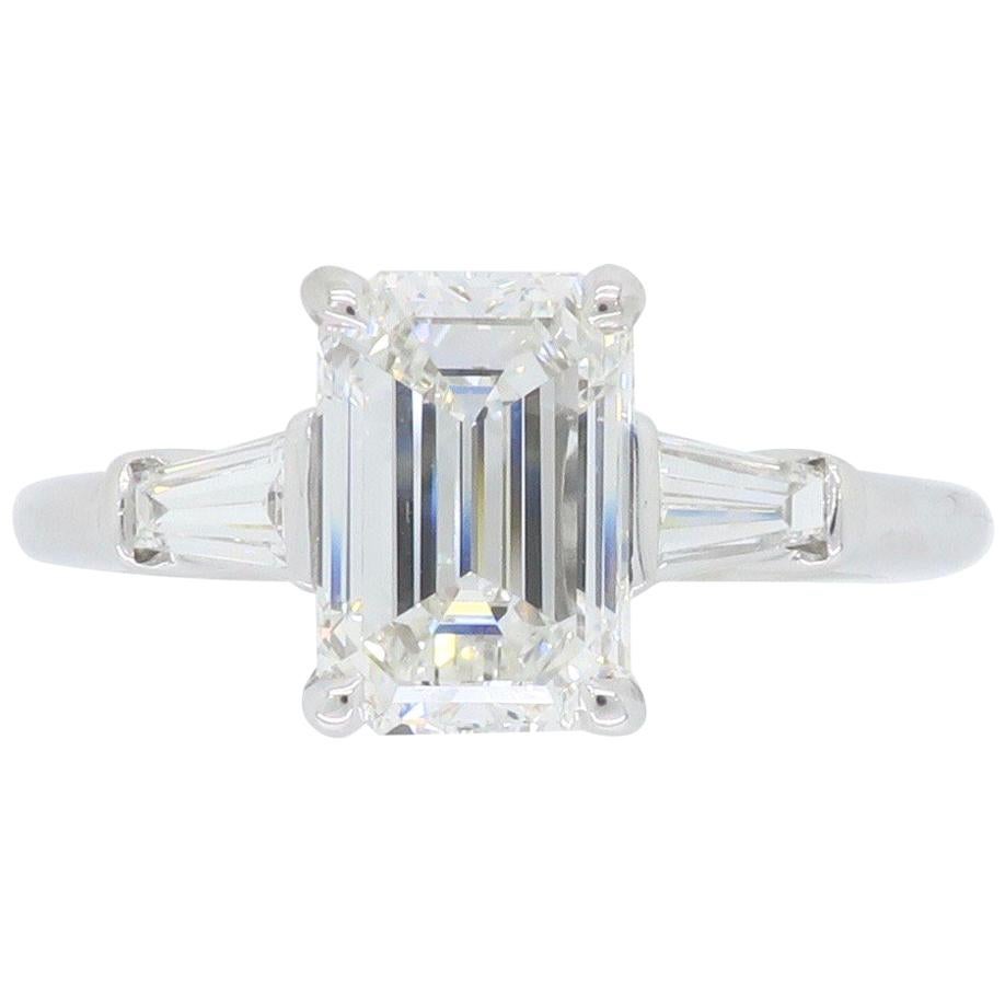 emerald cut diamond tiffany