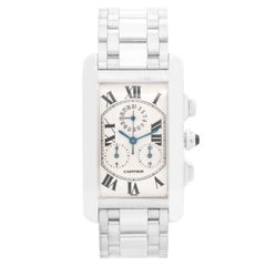 Cartier Tank Americaine 'or American' Chronograph Men's Watch W2603356