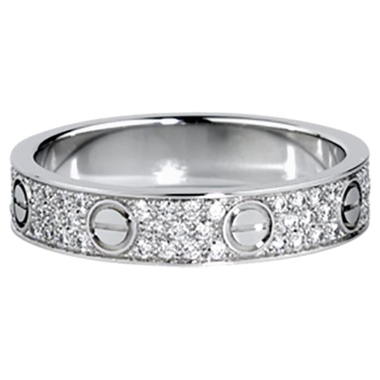 20+ Latest Cartier Love Wedding Band Diamond Pave - Strike Dear Mistresss