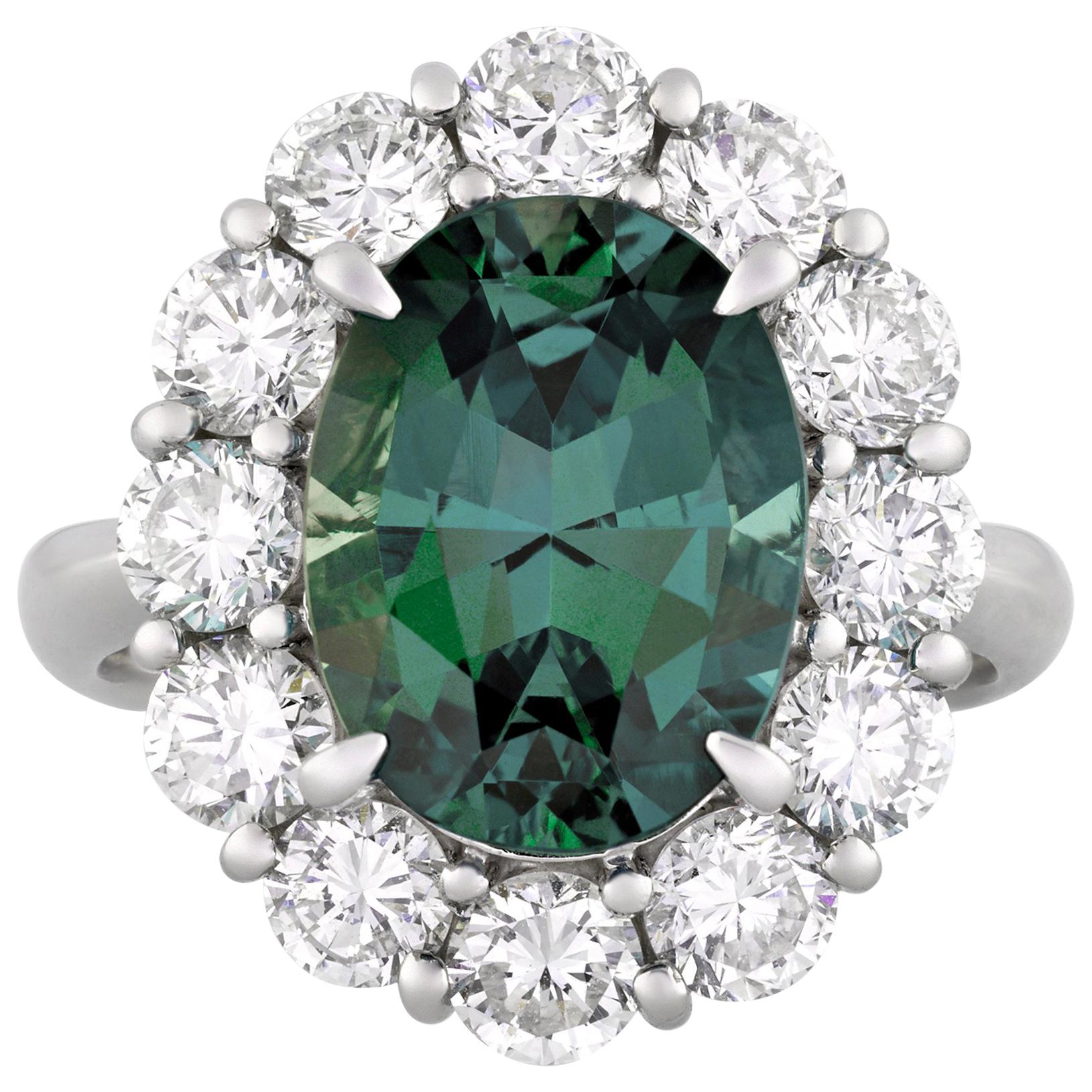 Color-Changing Alexandrite Ring, 4.99 Carat
