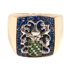 Bague sigillaire Knights Bridge en or 18 carats, de Martyn Lawrence Bullard