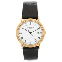 Patek Philippe Yellow Gold Calatrava Men's Quartz Watch Ref. 3944 J or 3944J