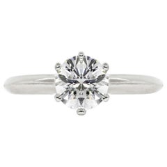 Tiffany & Co. 1.30 Carat GIA D-VVS2 Diamond Ring