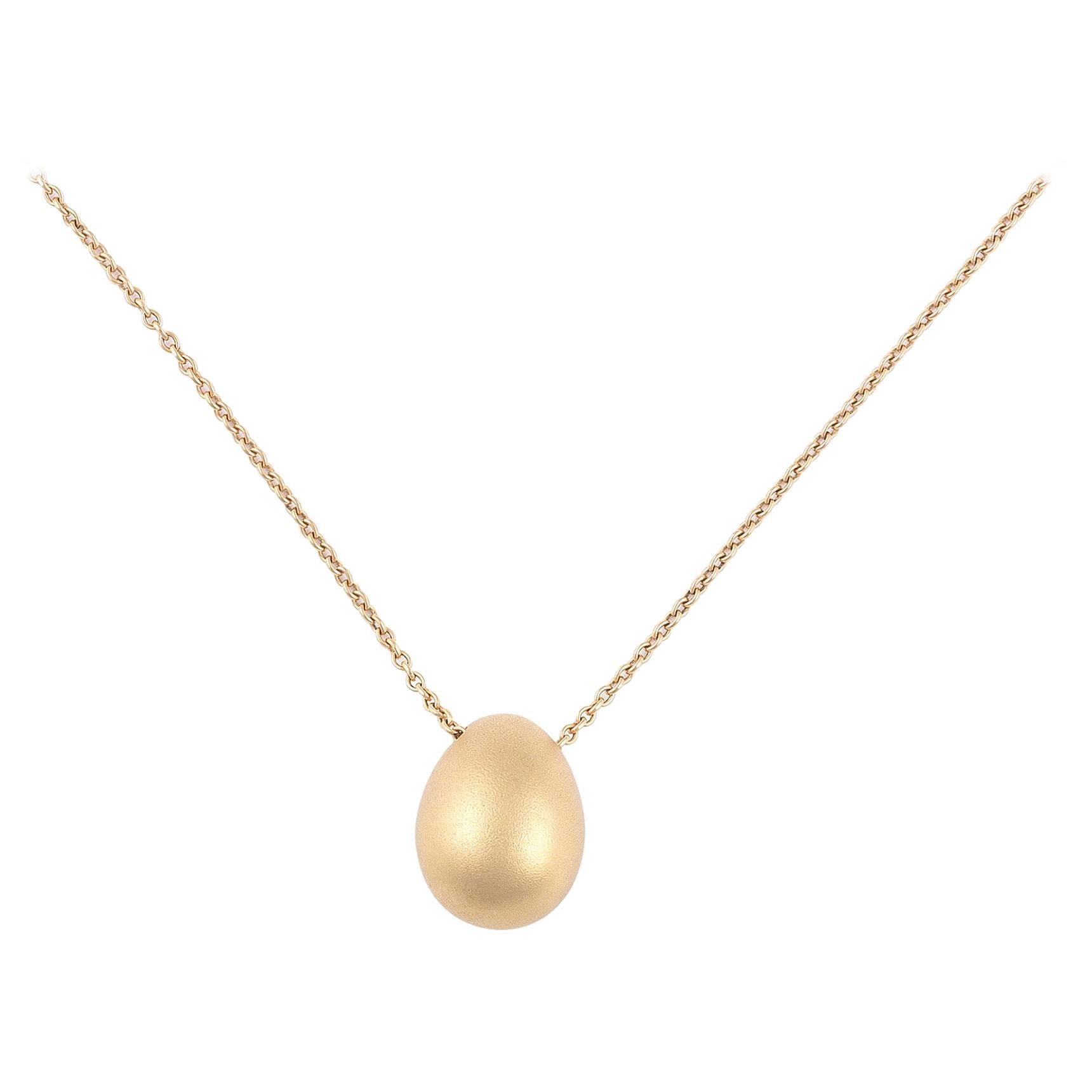 Egg Pendant Necklace, by Pomellato