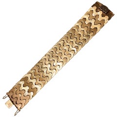 Gold 18 Karat Large Bracelet