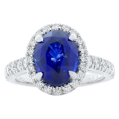 Antique Sapphire and Diamond Engagement Rings - 15,020 For Sale at ...