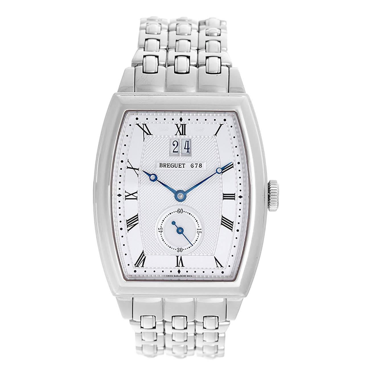 Breguet White Gold Heritage Automatic Wristwatch Ref 5480BB12BB0