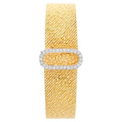 Omega 14 Karat Yellow Gold Vintage Ladies Watch