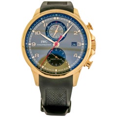 IWC 18 Karat Rose Gold Portuguese Yacht Club Chronograph Watch IW3905-05